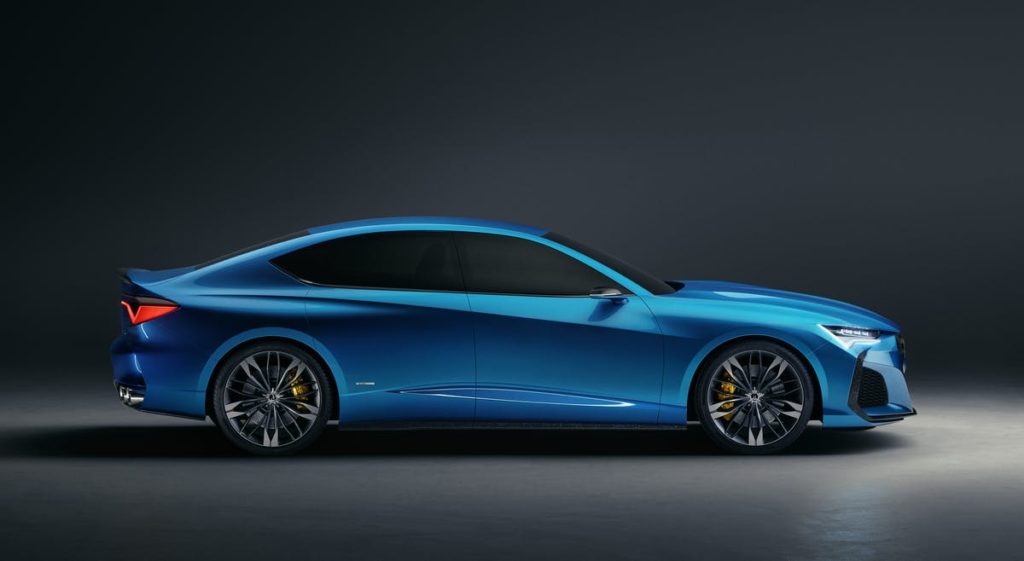 The Acura Type S Concept was unveiled at The Quail