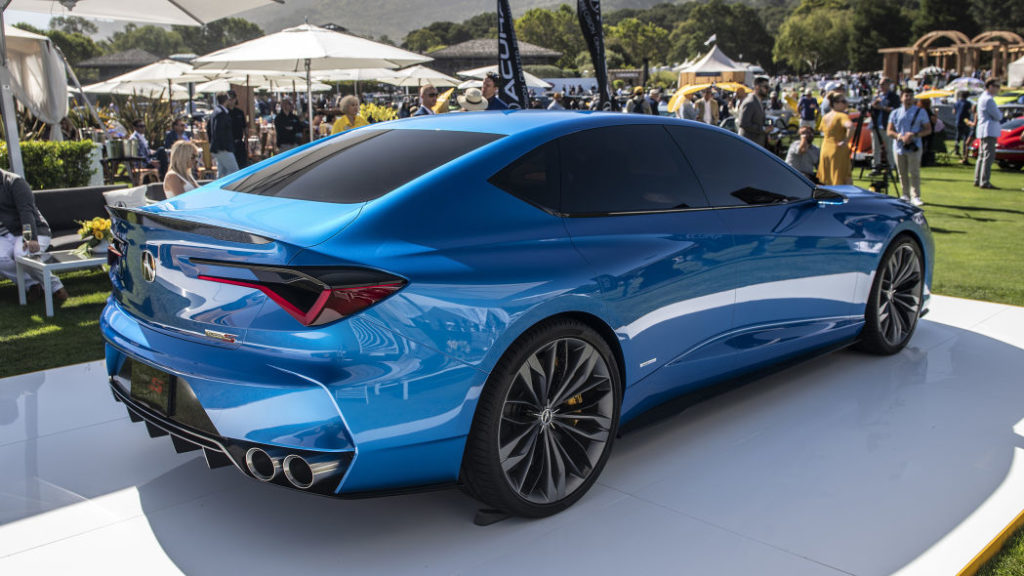 The Acura Type S Concept was unveiled at The Quail